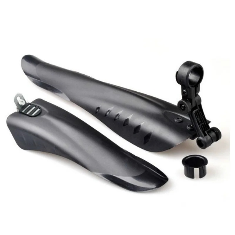 Bike Fender Set - 2-Pack Bicycle Fenders, Soft PP Plastic