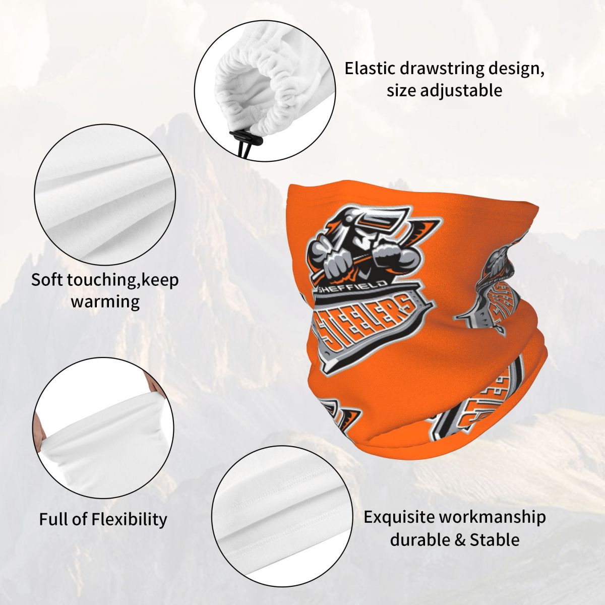 Sheffield Steelers Bandana Nec - đánh giá và giá Cycling Face Mask