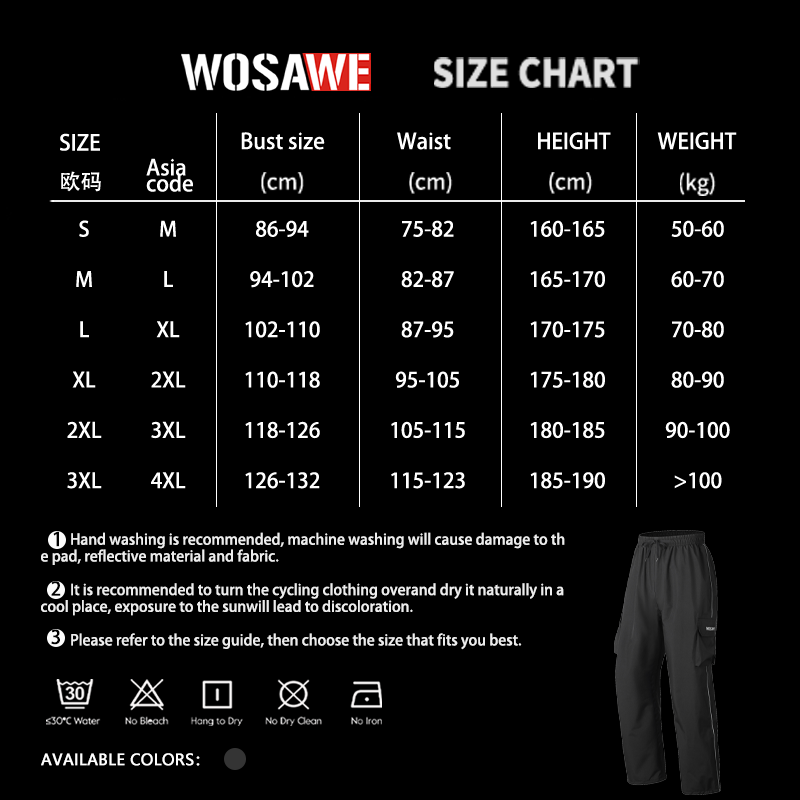 WOSAWE Hiking Rain Pants Outdo - đánh giá và giá Cycling Shoe Covers