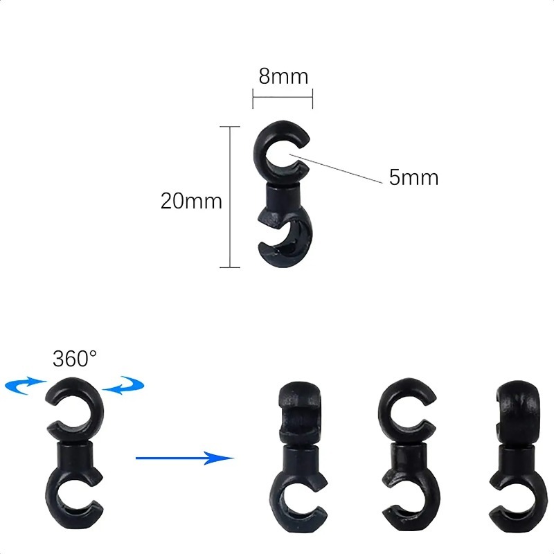 Rotatable MTB Brake Cable Clip - đánh giá và giá Cycling Gear Guide