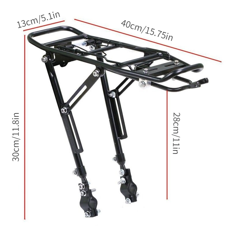 1PC Alloy Rear Bicycle  Rack C - đánh giá và giá Cycling Gear Organizer