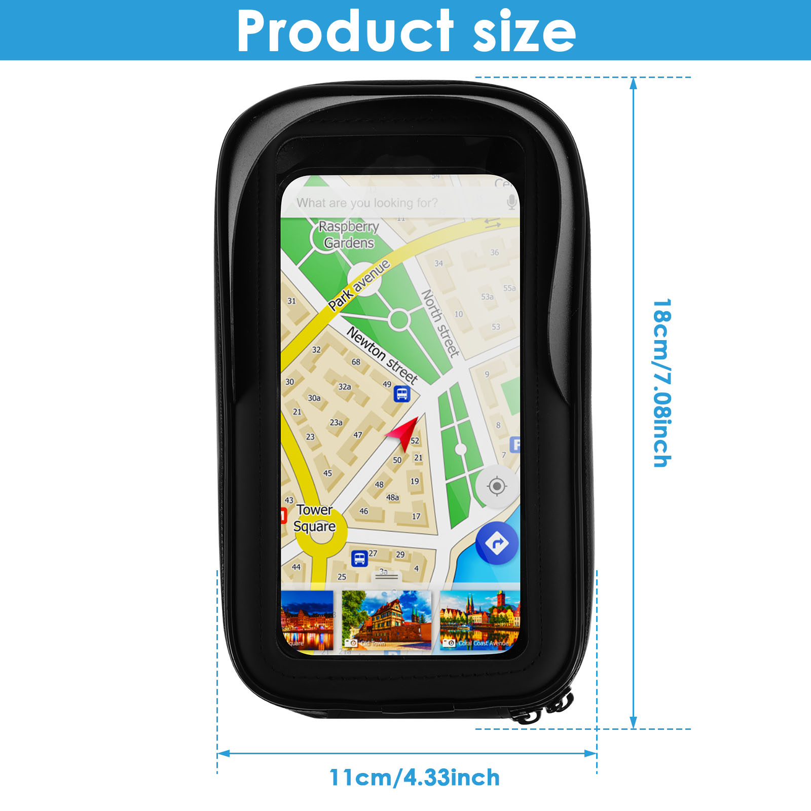 Motorcycle Bike Phone Holder B - đánh giá và giá Cycling Gear Organizer