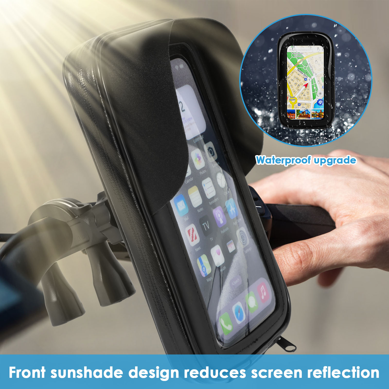Motorcycle Bike Phone Holder B - đánh giá và giá Cycling Gear Organizer