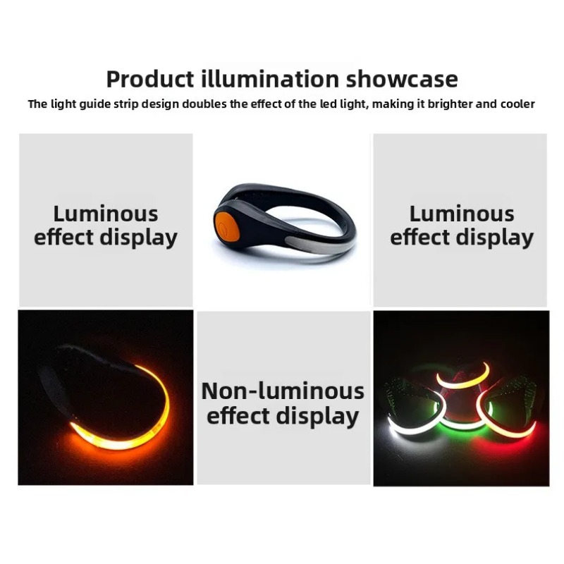 New Luminous Shoe Clip Light L - đánh giá và giá Cycling Shoe Covers