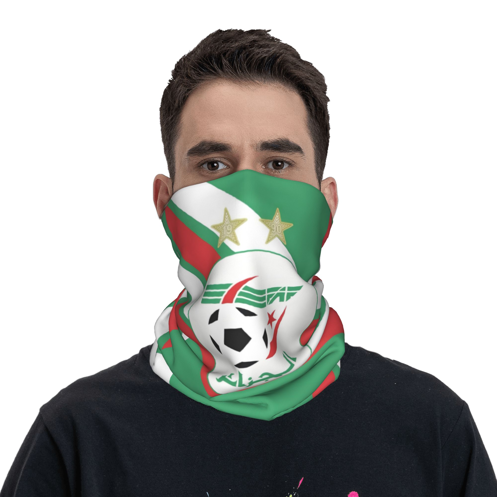 Algeria Bandana Neck  Gaiter   - đánh giá và giá Cycling Face Mask