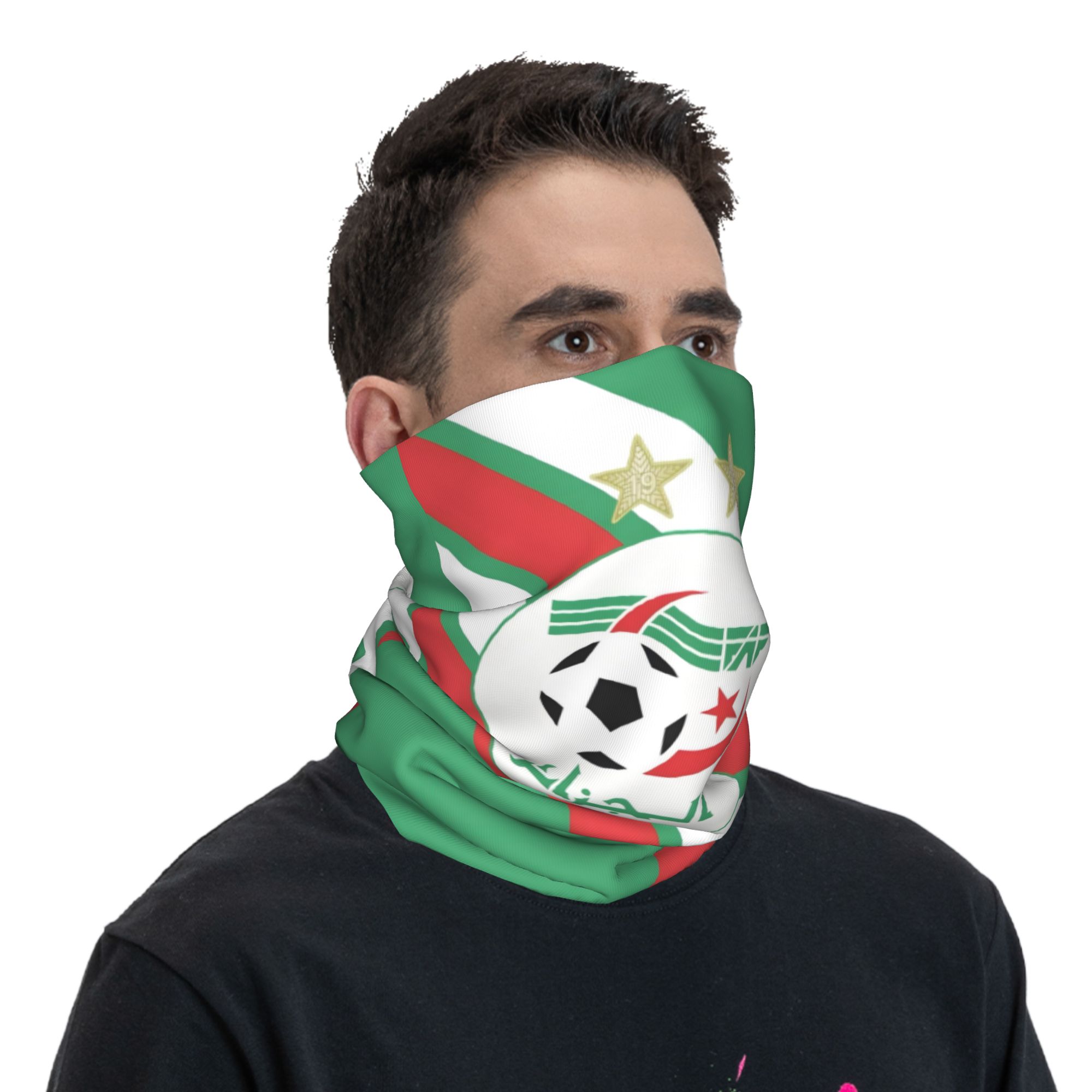 Algeria Bandana Neck  Gaiter   - đánh giá và giá Cycling Face Mask