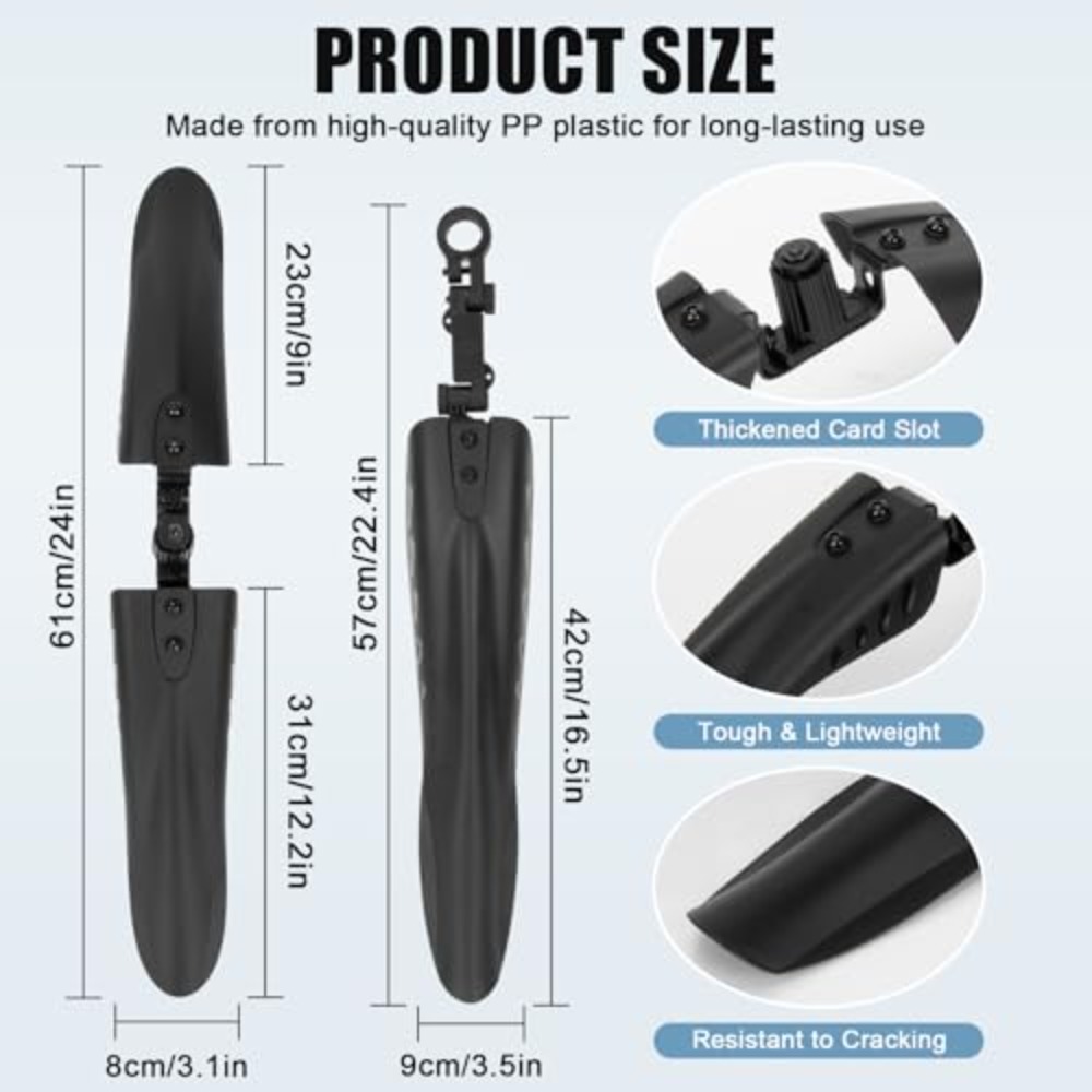 Bike Mud Guard Set Front & Rea - đánh giá và giá Bike Fender Set