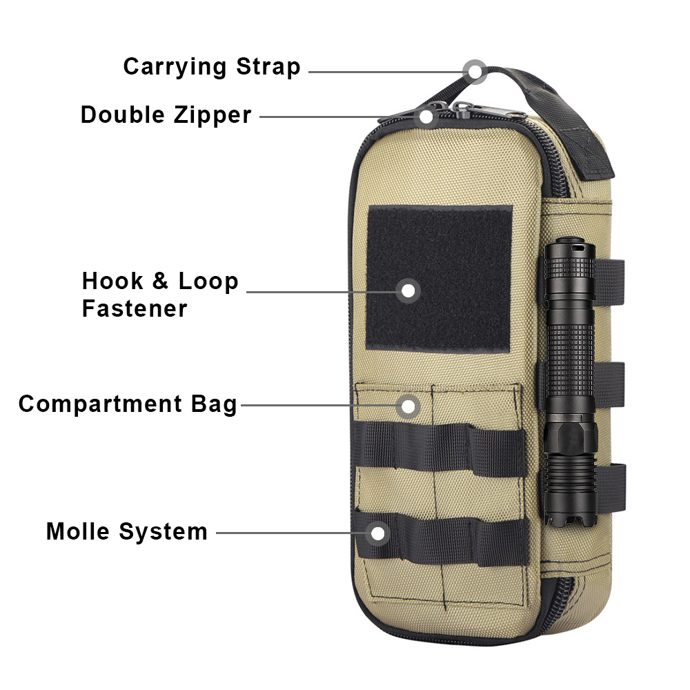 Tactical Utility EDC Pouch Hea - đánh giá và giá Cycling Gear Organizer