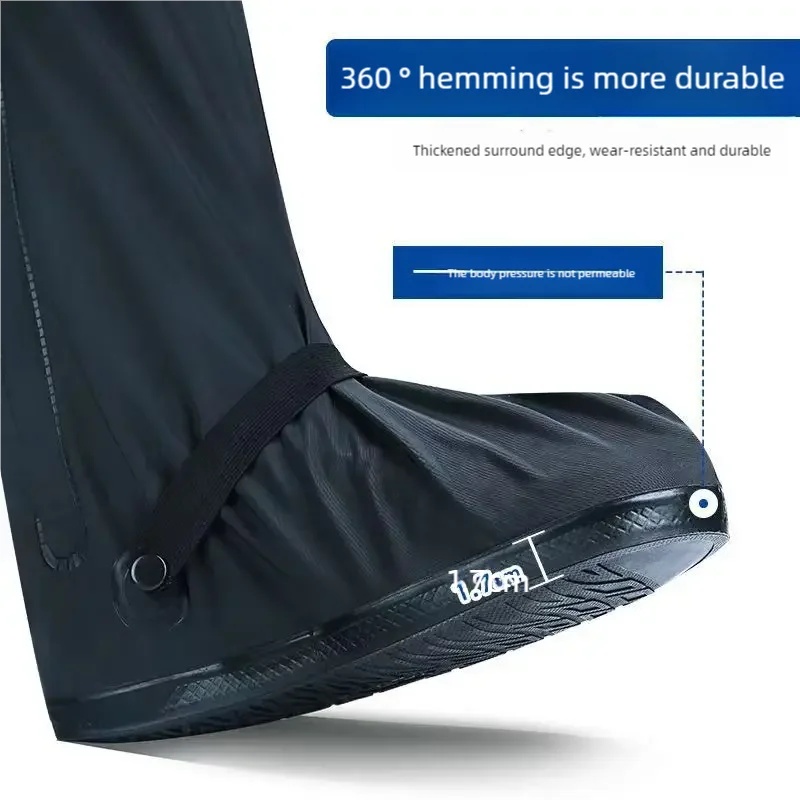 Black High Top Waterproof Rain - đánh giá và giá Cycling Shoe Covers