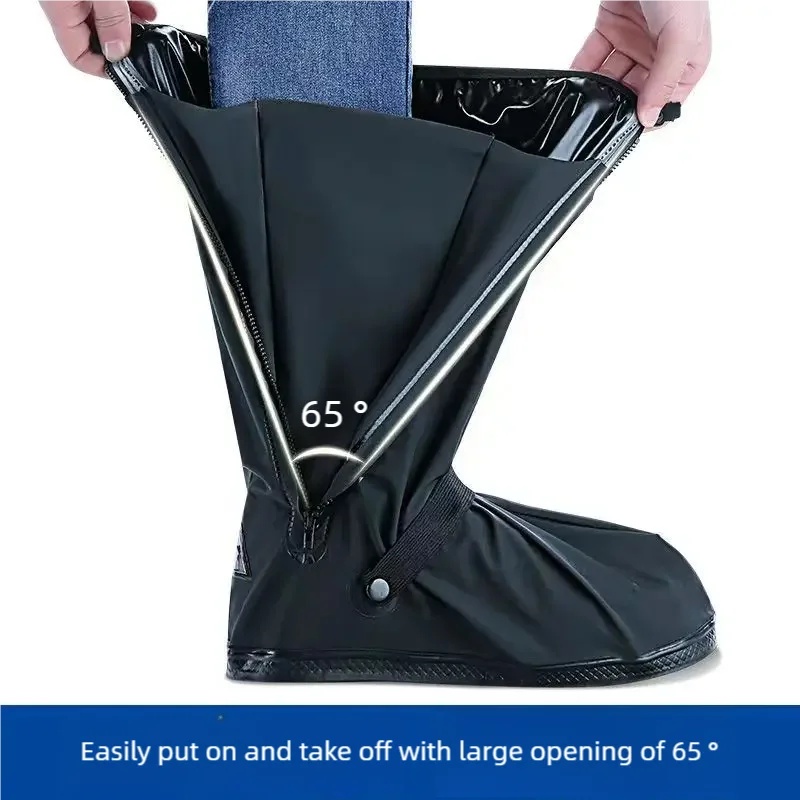 Black High Top Waterproof Rain - đánh giá và giá Cycling Shoe Covers