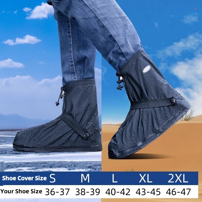 S-XXL Anti-Slip Waterproof Ove - đánh giá và giá Cycling Shoe Covers