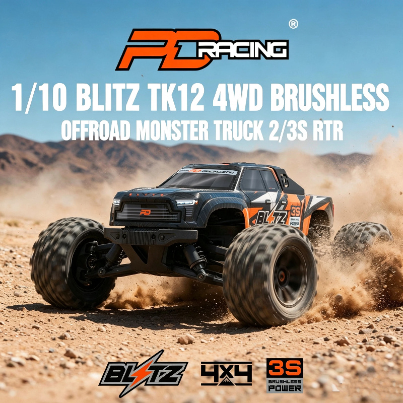 New PDracing TK12 1/10 Brushle - đánh giá và giá Cycling Gear Box