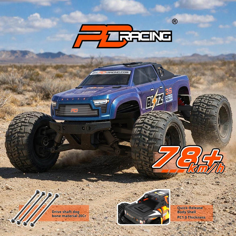 New PDracing TK12 1/10 Brushle - đánh giá và giá Cycling Gear Box