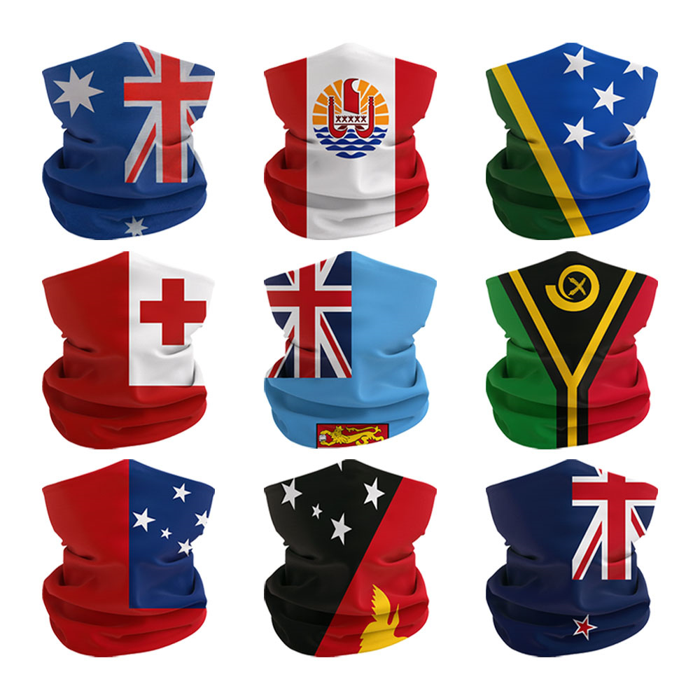 Oceania National Flags Face Ba - đánh giá và giá Cycling Gear Australia