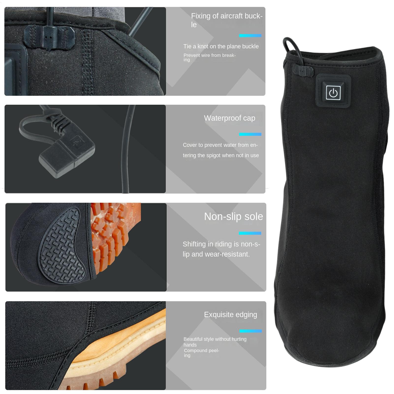 Heated Cycling Shoe Covers 3-L - đánh giá và giá Cycling Shoe Covers